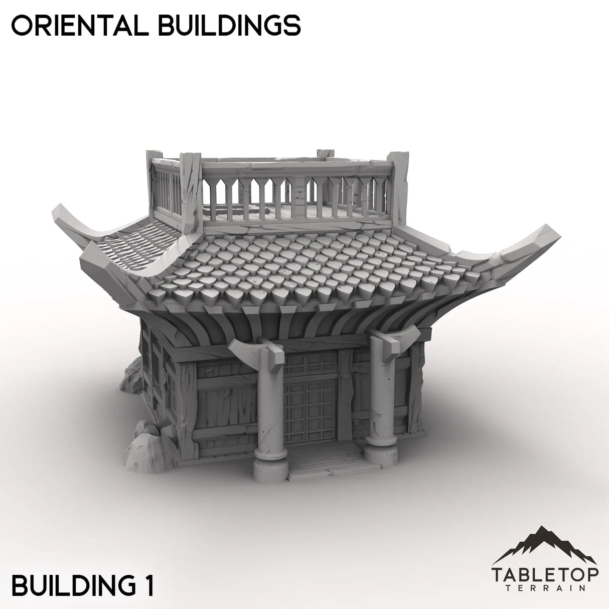 Tabletop Terrain Terrain Building 1 / 32mm Oriental Buildings