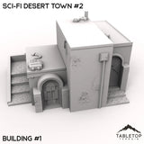 Tabletop Terrain Terrain Building 1 / 32mm Sci-Fi Desert Town #2