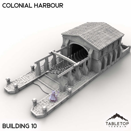 Tabletop Terrain Terrain Building 10 / 32mm Colonial Harbour
