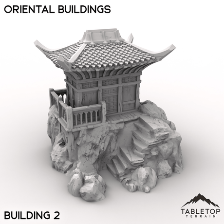 Tabletop Terrain Terrain Building 2 / 32mm Oriental Buildings