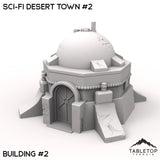 Tabletop Terrain Terrain Building 2 / 32mm Sci-Fi Desert Town #2