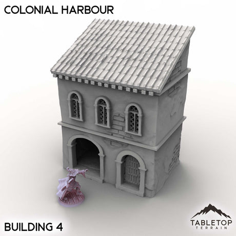 Tabletop Terrain Terrain Building 4 / 32mm Colonial Harbour