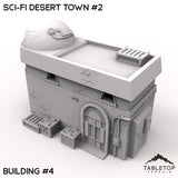 Tabletop Terrain Terrain Building 4 / 32mm Sci-Fi Desert Town #2