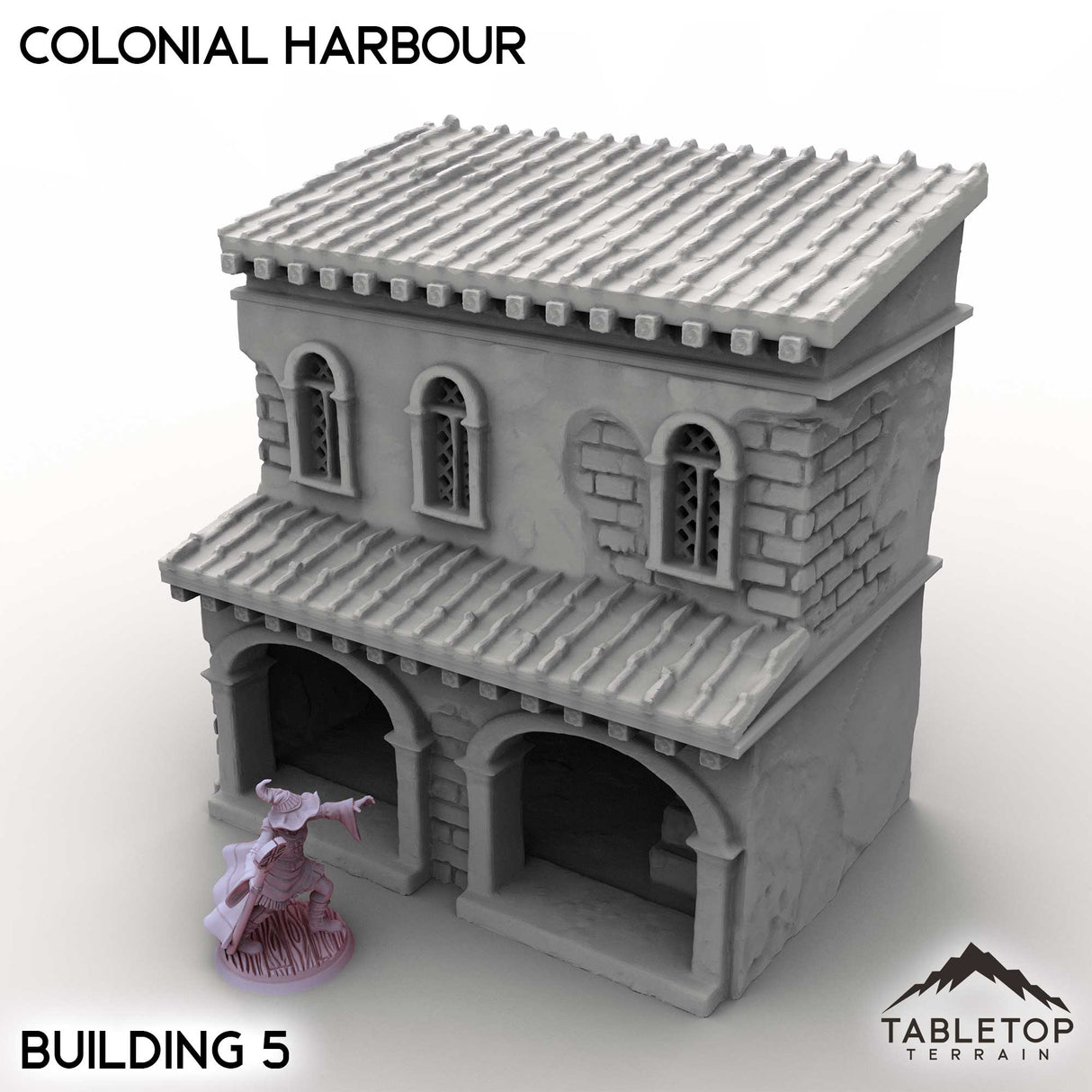 Tabletop Terrain Terrain Building 5 / 32mm Colonial Harbour