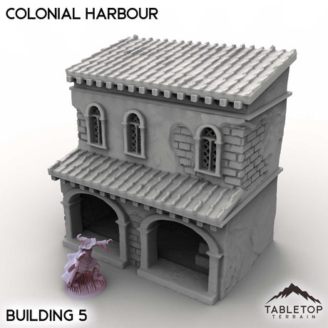 Tabletop Terrain Terrain Building 5 / 32mm Colonial Harbour