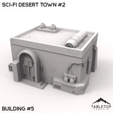 Tabletop Terrain Terrain Building 5 / 32mm Sci-Fi Desert Town #2