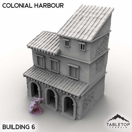 Tabletop Terrain Terrain Building 6 / 32mm Colonial Harbour