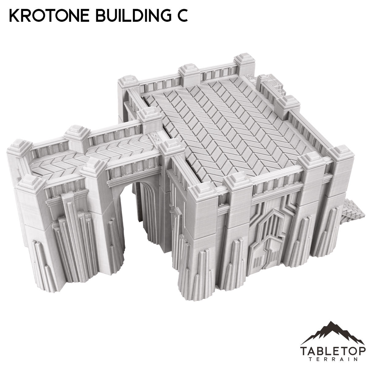 Tabletop Terrain Terrain Building C - Krotone, Sorcerer's Planet