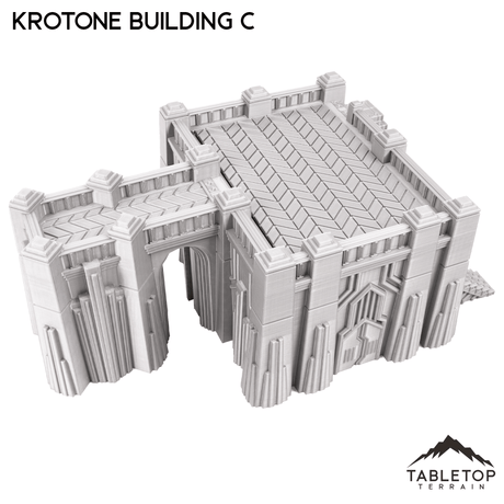 Tabletop Terrain Terrain Building C - Krotone, Sorcerer's Planet