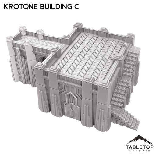 Tabletop Terrain Terrain Building C - Krotone, Sorcerer's Planet