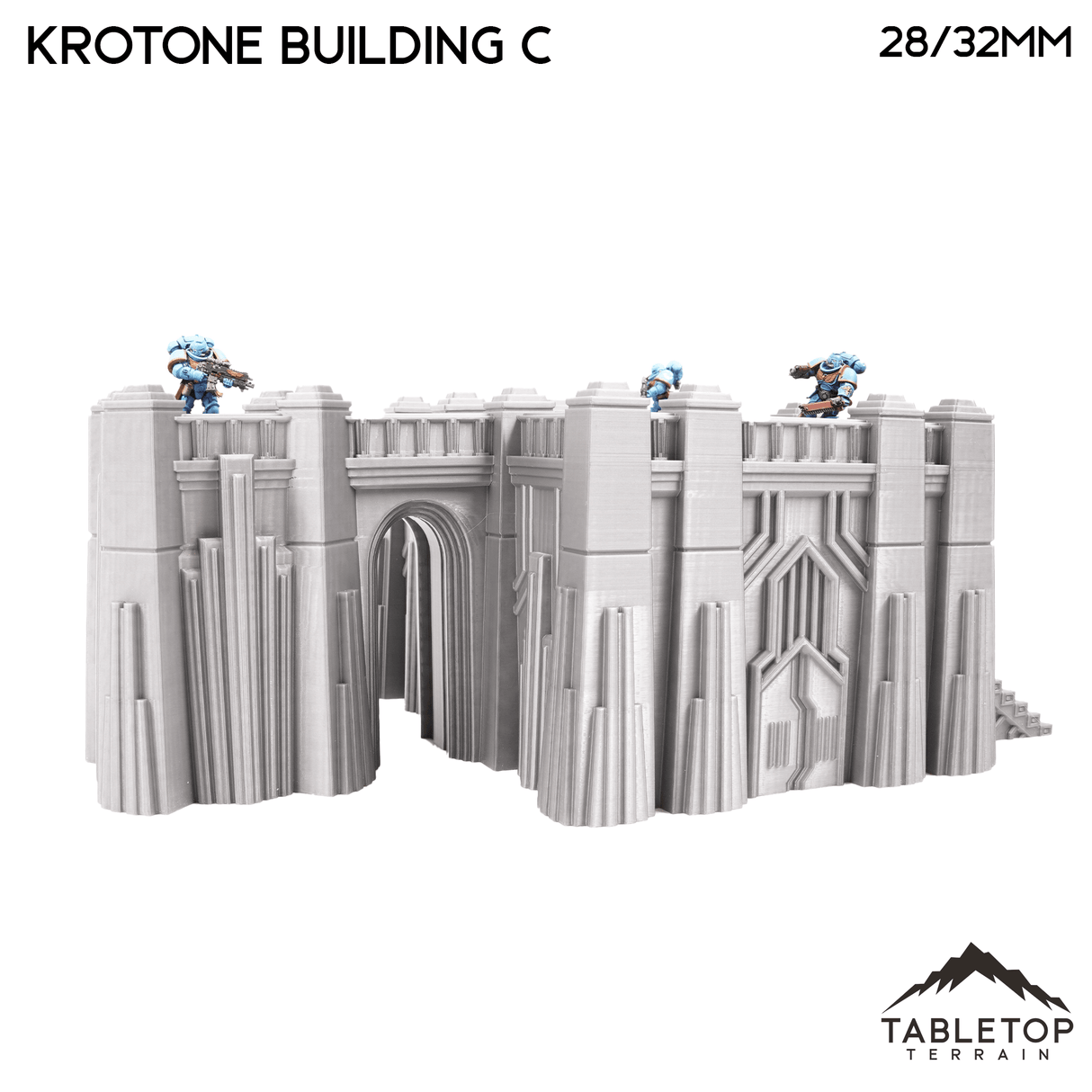 Tabletop Terrain Terrain Building C - Krotone, Sorcerer's Planet