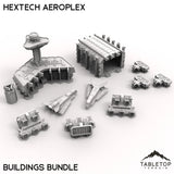 Tabletop Terrain Terrain Buildings Bundle HEXTECH Aeroplex - 6mm