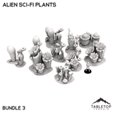 Tabletop Terrain Terrain Bundle 3 Alien Sci-Fi Plants