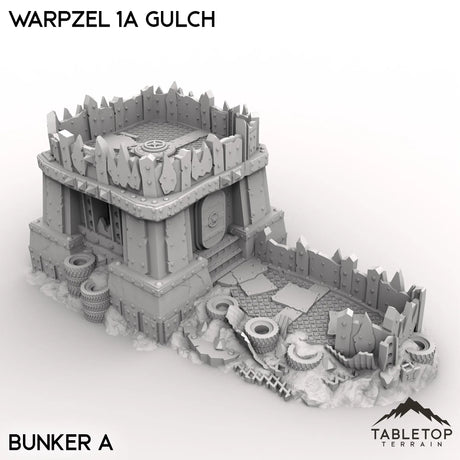 Tabletop Terrain Terrain Bunker A / 32mm Warpzel 1A Gulch