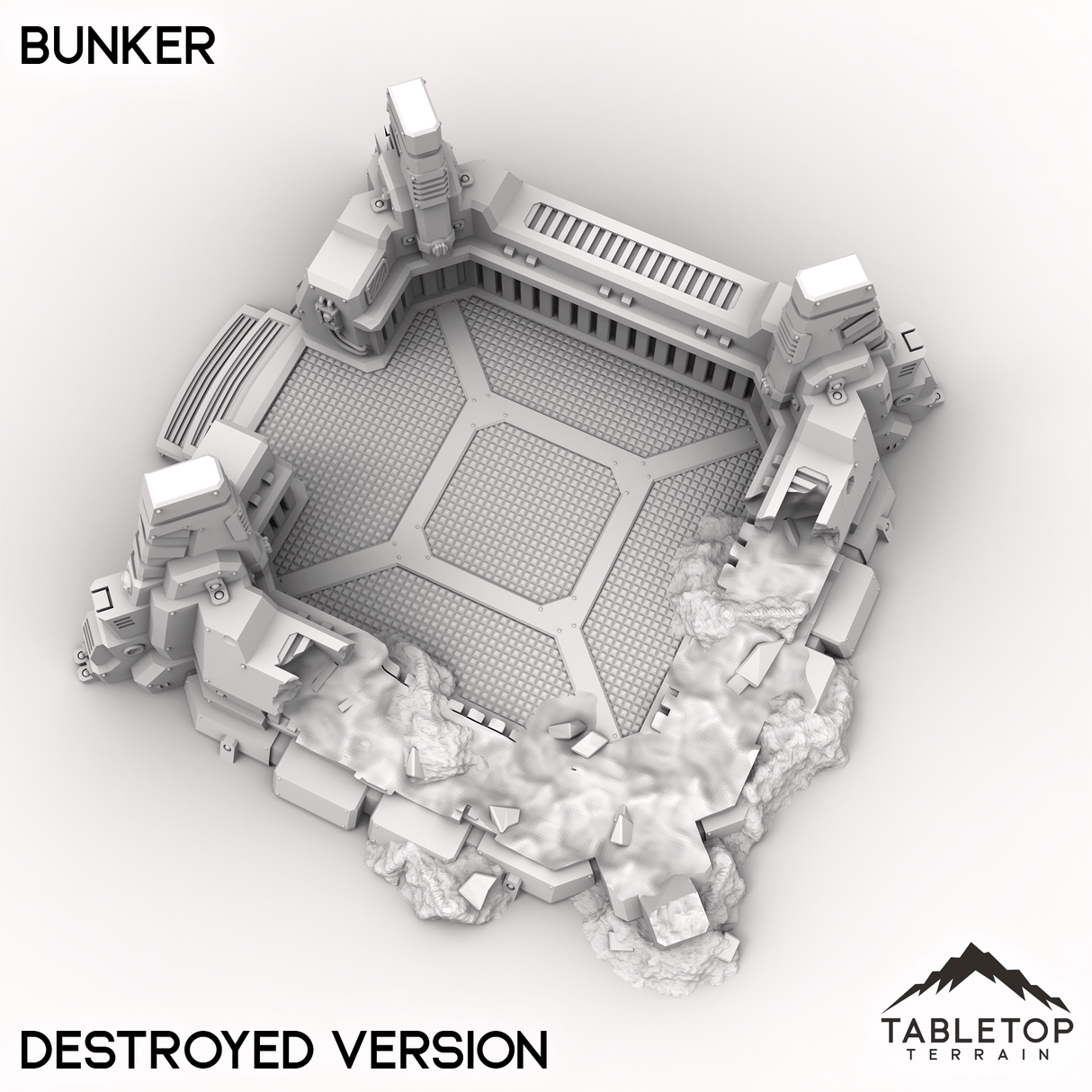 Tabletop Terrain Terrain Bunker - Chapters Headquarter