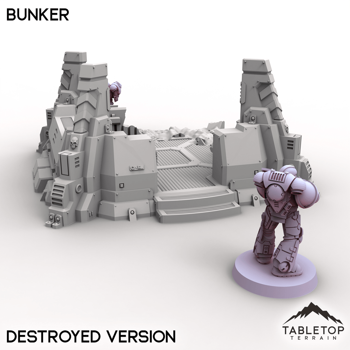 Tabletop Terrain Terrain Bunker - Chapters Headquarter