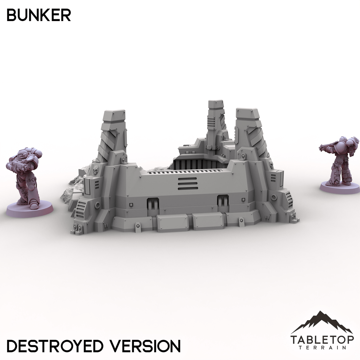 Tabletop Terrain Terrain Bunker - Chapters Headquarter