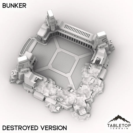 Tabletop Terrain Terrain Bunker - Chapters Headquarter