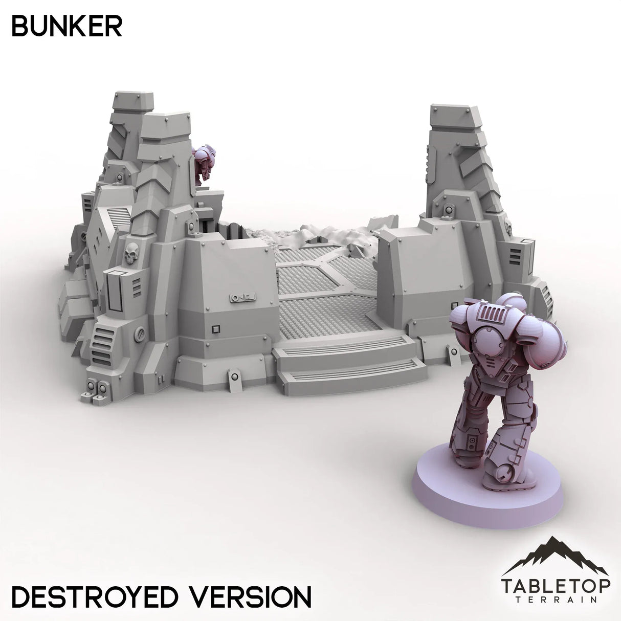 Tabletop Terrain Terrain Bunker - Chapters Headquarter