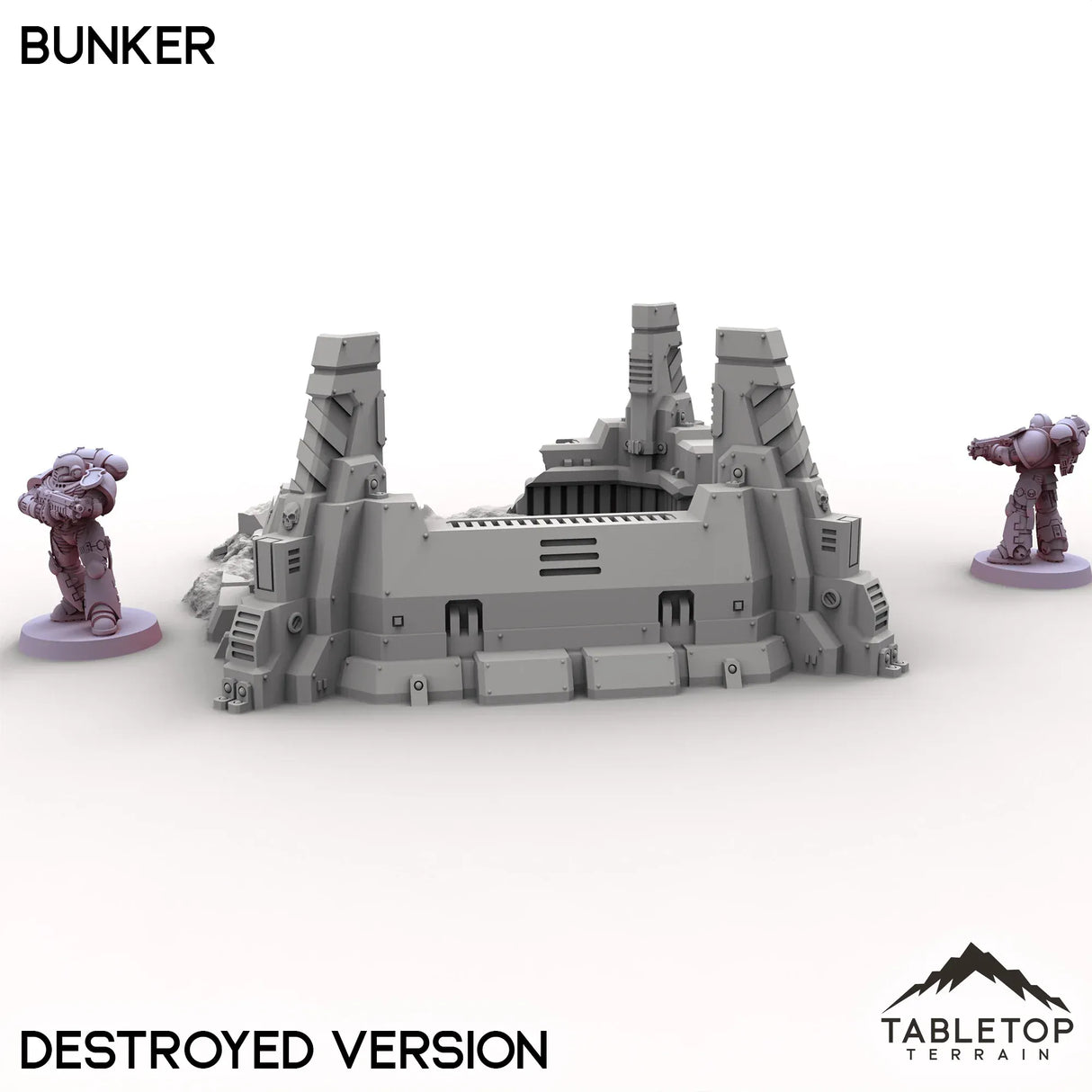 Tabletop Terrain Terrain Bunker - Chapters Headquarter