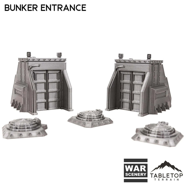 Tabletop Terrain Terrain Bunker Entrance Set