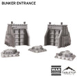 Tabletop Terrain Terrain Bunker Entrance Set