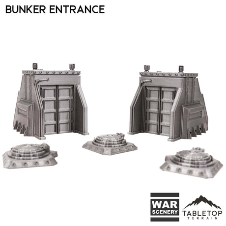 Tabletop Terrain Terrain Bunker Entrance Set