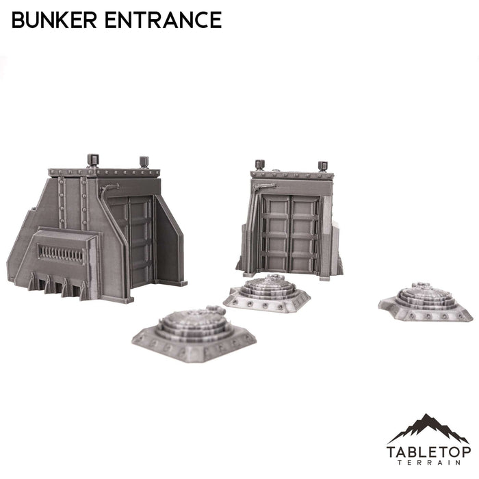 Tabletop Terrain Terrain Bunker Entrance Set