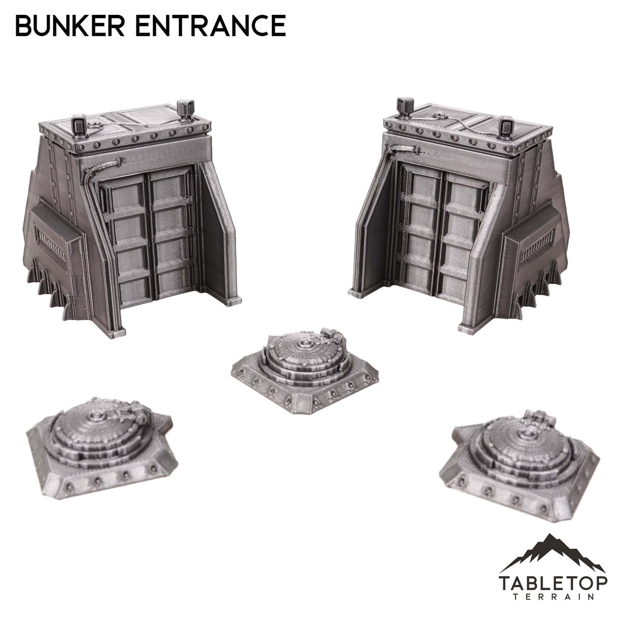 Tabletop Terrain Terrain Bunker Entrance Set