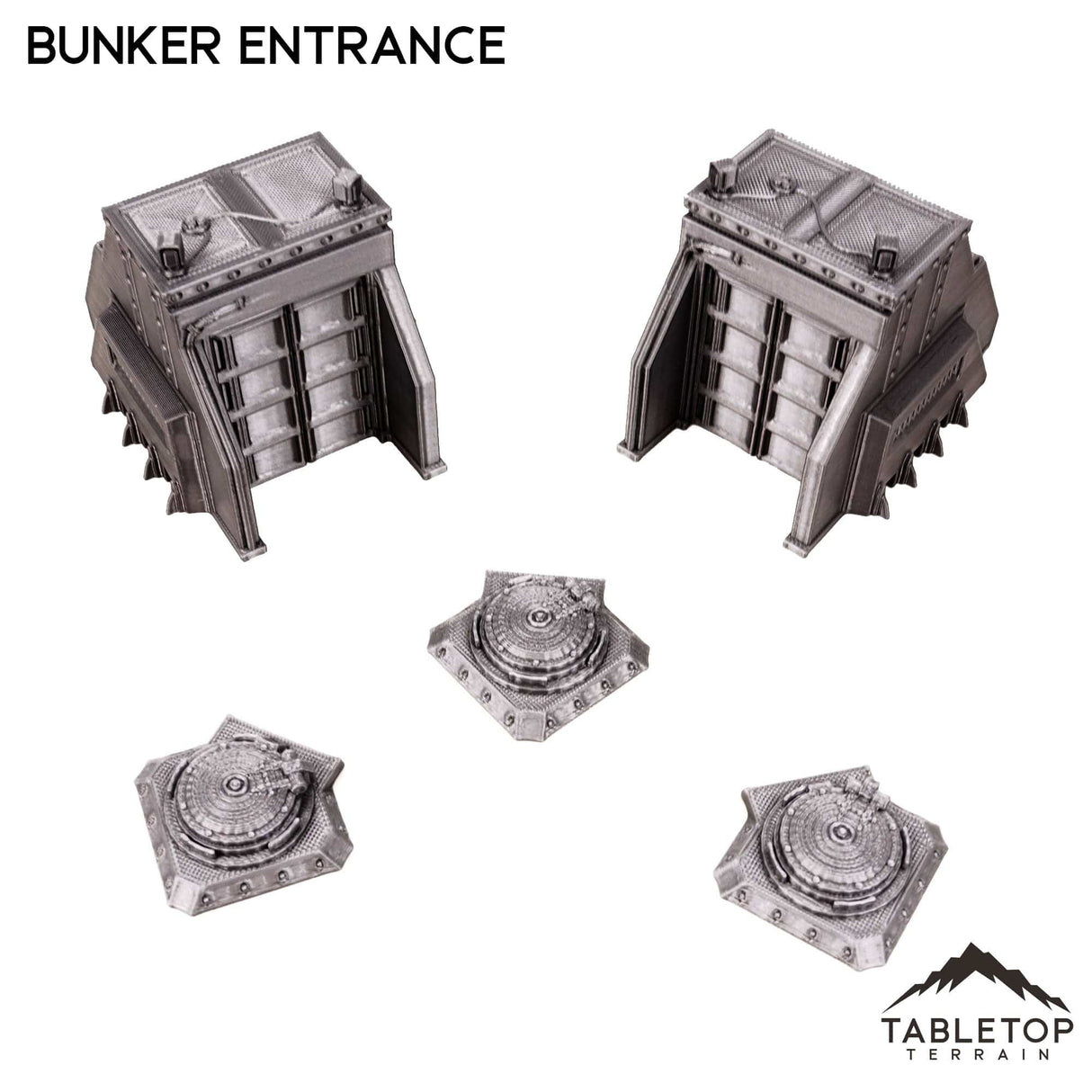 Tabletop Terrain Terrain Bunker Entrance Set