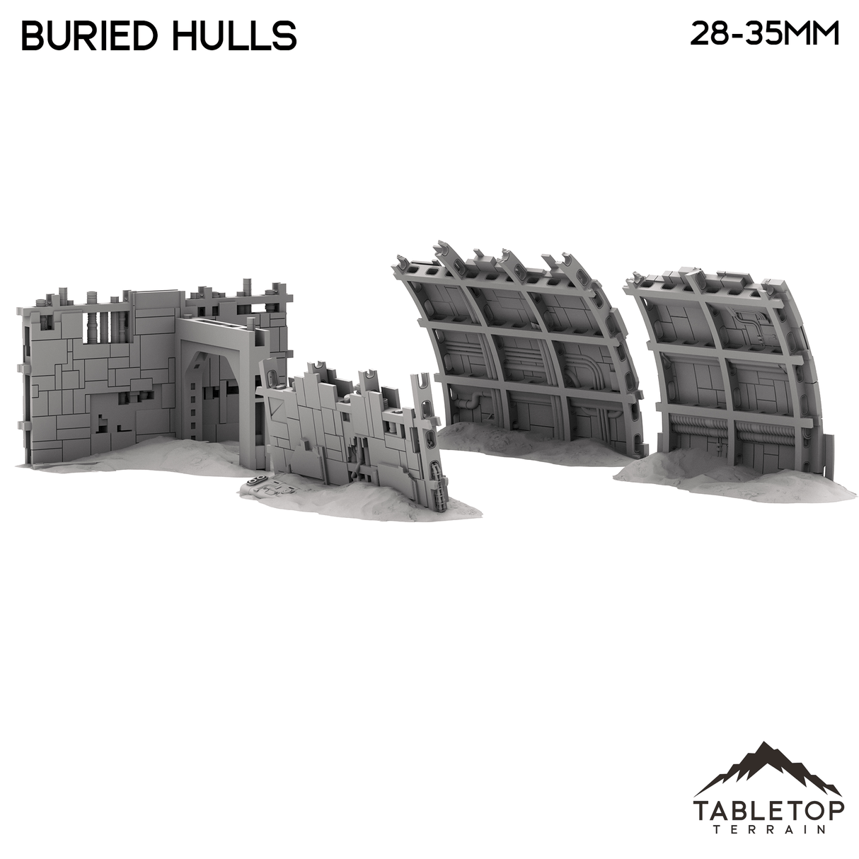 Tabletop Terrain Terrain Buried Hulls