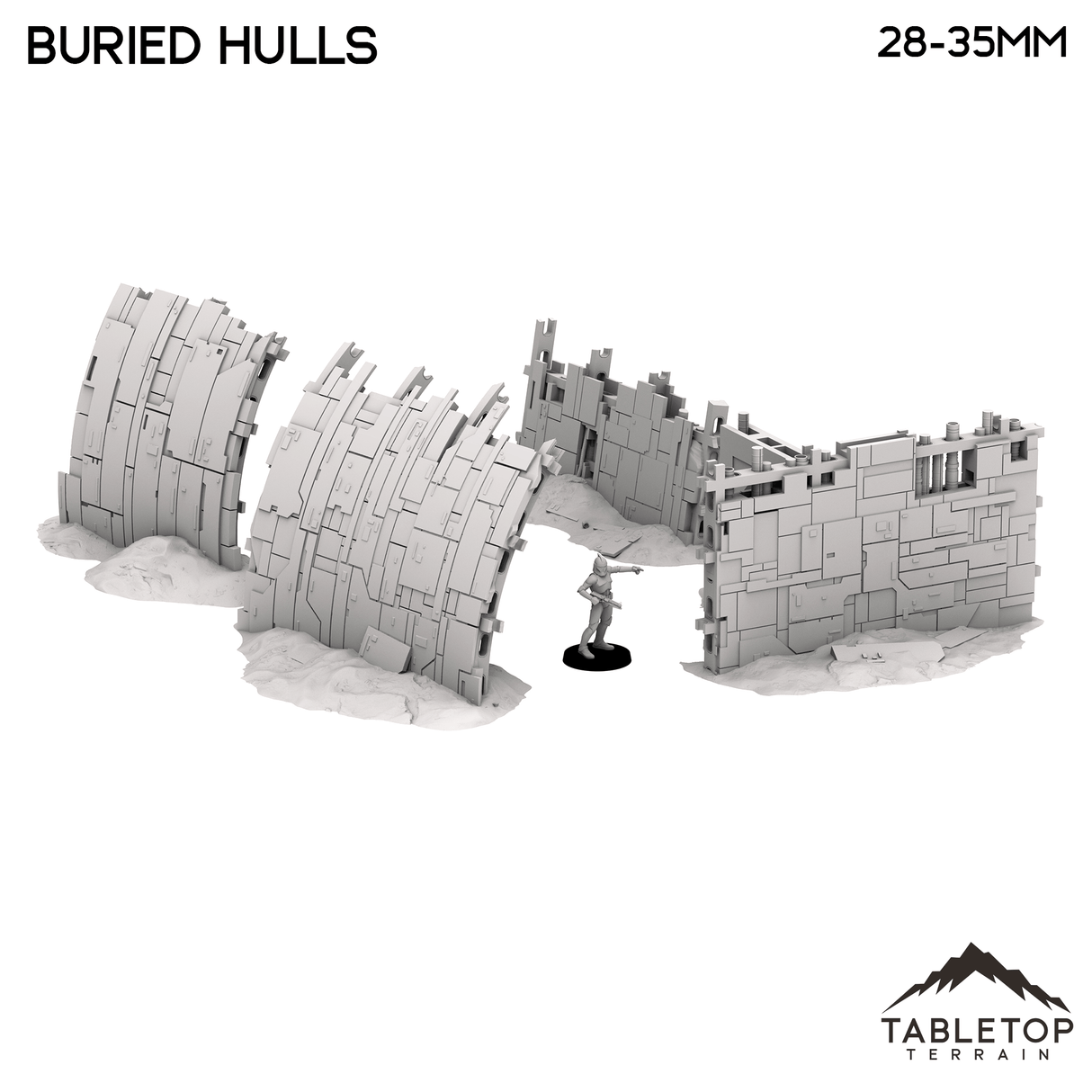 Tabletop Terrain Terrain Buried Hulls