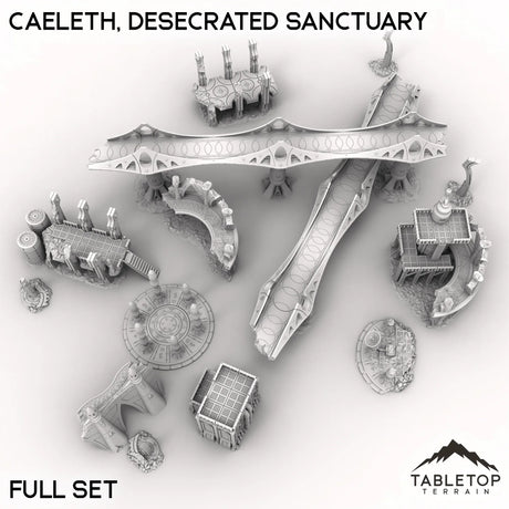 Tabletop Terrain Terrain Caeleth, Desecrated Sanctuary