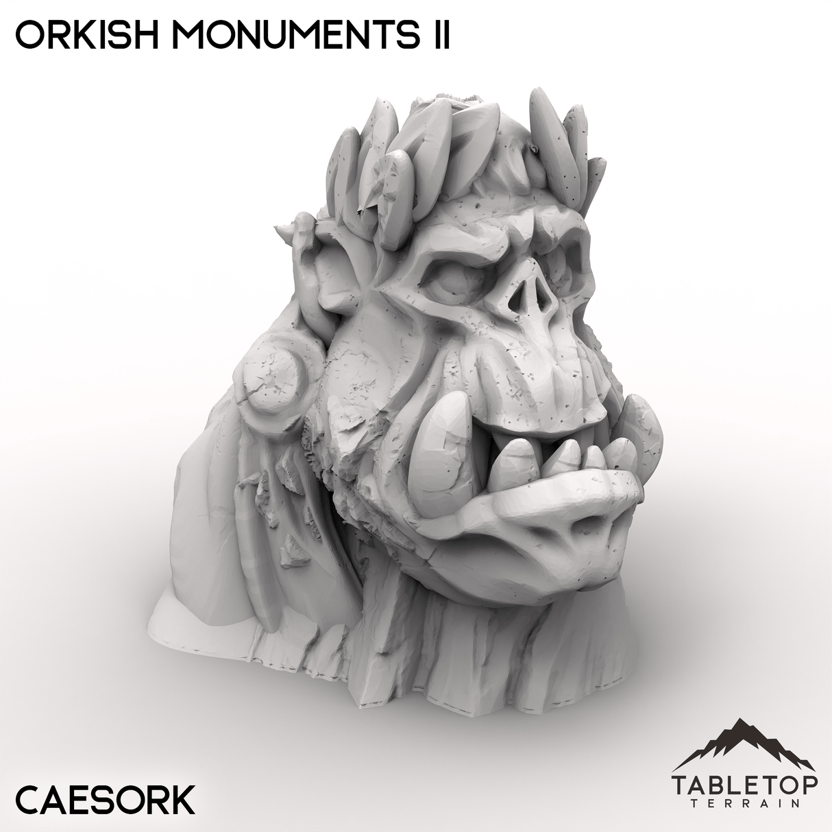 Tabletop Terrain Terrain Caesork / 32mm Orkish Monuments II