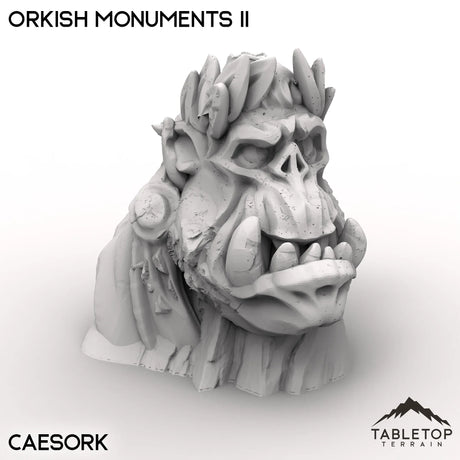 Tabletop Terrain Terrain Caesork / 32mm Orkish Monuments II