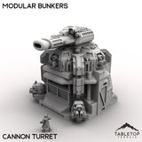 Tabletop Terrain Terrain Cannon Turret Modular Bunkers