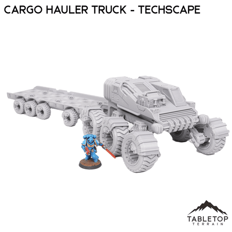 Tabletop Terrain Terrain Cargo Hauler Truck - Techscape