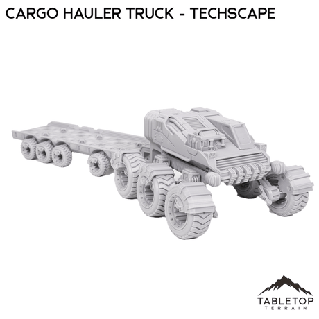 Tabletop Terrain Terrain Cargo Hauler Truck - Techscape