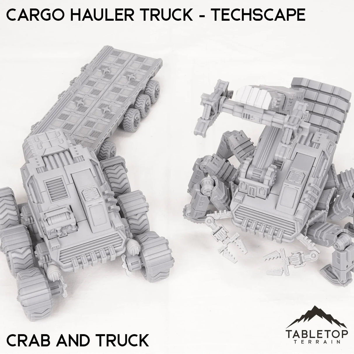 Tabletop Terrain Terrain Cargo Hauler Truck - Techscape