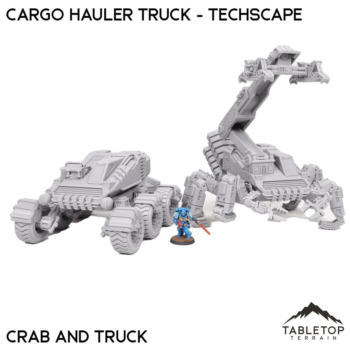 Tabletop Terrain Terrain Cargo Hauler Truck - Techscape