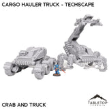 Tabletop Terrain Terrain Cargo Hauler Truck - Techscape