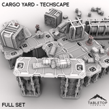 Tabletop Terrain Terrain Cargo Yard - Techscape