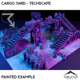 Tabletop Terrain Terrain Cargo Yard - Techscape