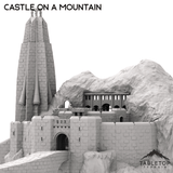 Tabletop Terrain Terrain Castle on the Mountain