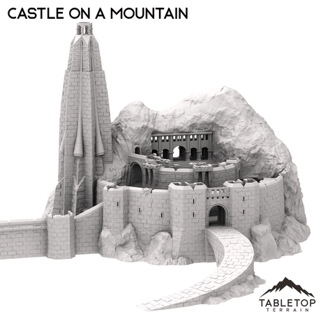 Tabletop Terrain Terrain Castle on the Mountain