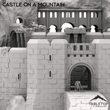 Tabletop Terrain Terrain Castle on the Mountain