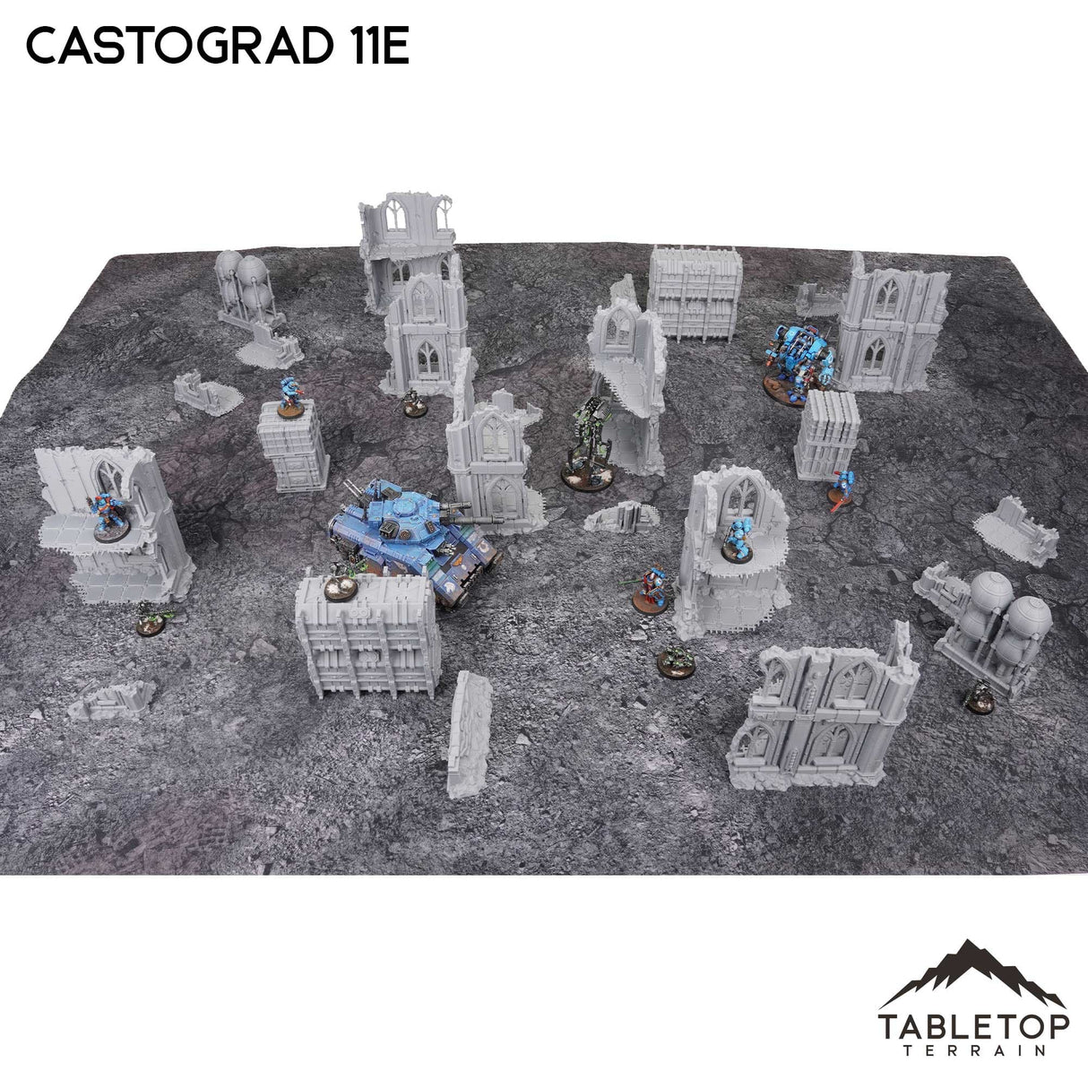 Tabletop Terrain Terrain Castograd 11e Tournament Terrain Set