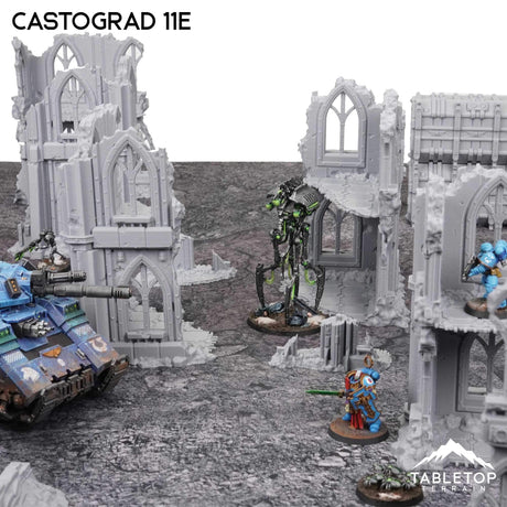 Tabletop Terrain Terrain Castograd 11e Tournament Terrain Set