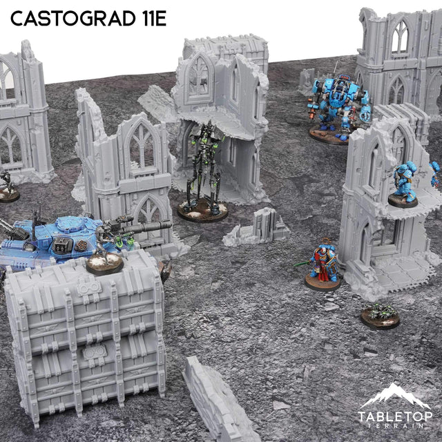 Tabletop Terrain Terrain Castograd 11e Tournament Terrain Set