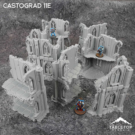 Tabletop Terrain Terrain Castograd 11e Tournament Terrain Set